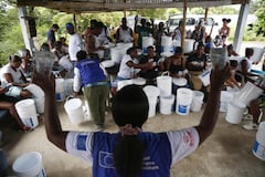 Comunidades de Buenaventura en Colombia reciben ayuda del Consorcio Sharp tras terremoto