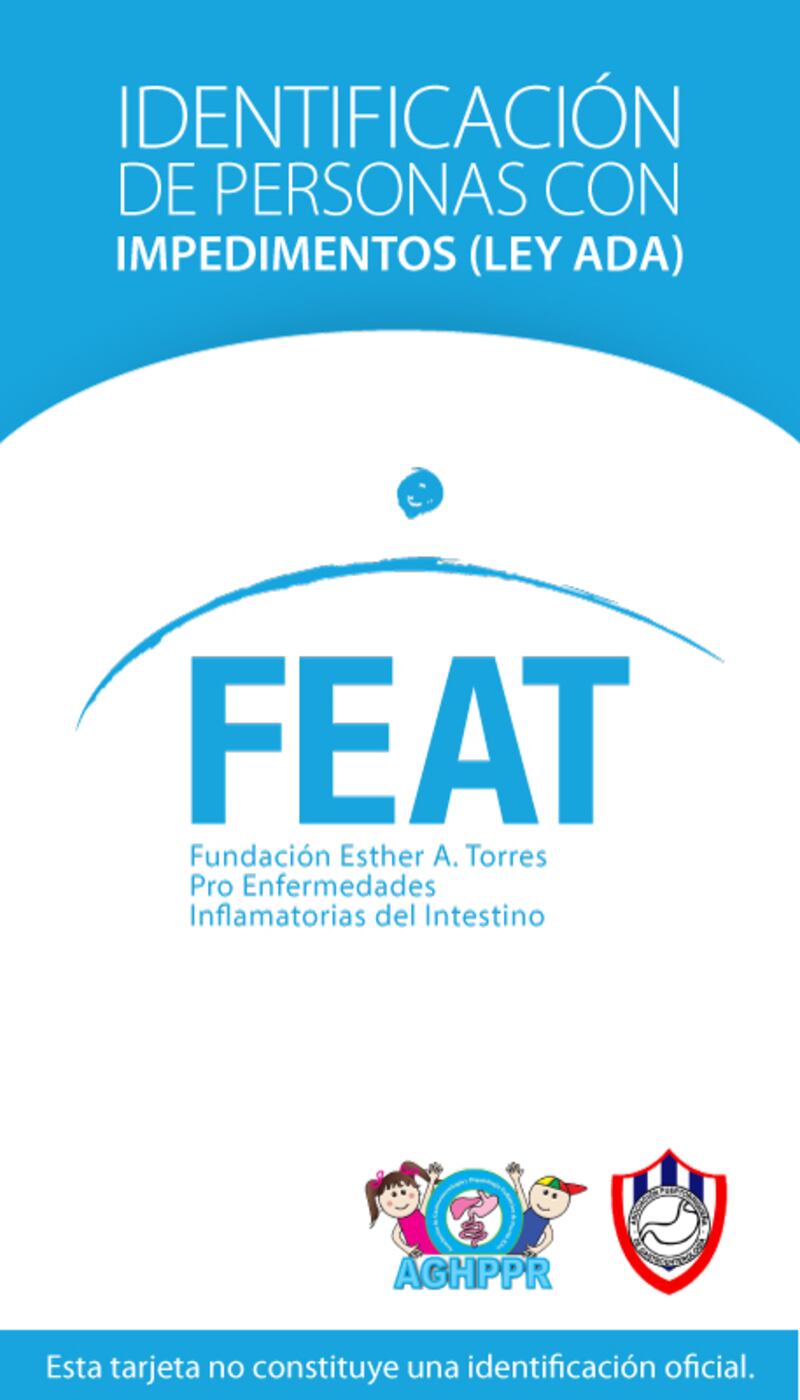 Alrededor de 2,000 tarjetas se han repartido a pacientes con enfermedad de Crohn o colitis ulcerosa.