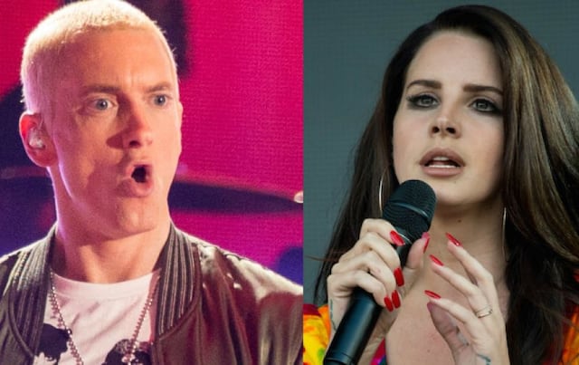 Eminem “amenaza” con golpear a Lana del Rey