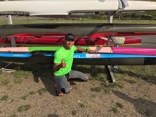 Total apoyo para atleta boricua en Copa Nacional de Canotaje