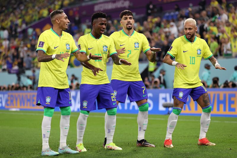 Gol de Vinicius baile
