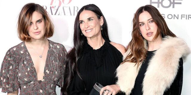 Hija de Demi Moore y Bruce Willis aparece desnuda en Instagram
