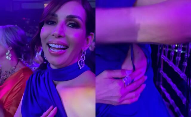 Giselle Blondet sufre percance en pleno especial “Billboard mujeres latinas en la música”