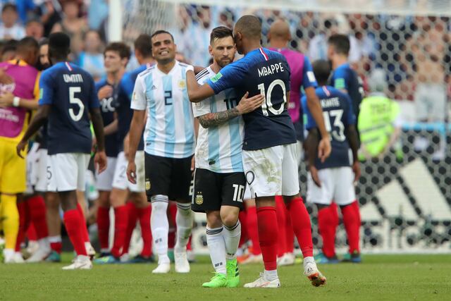 Francia y Argentina se han enfrentado tres veces en Mundiales