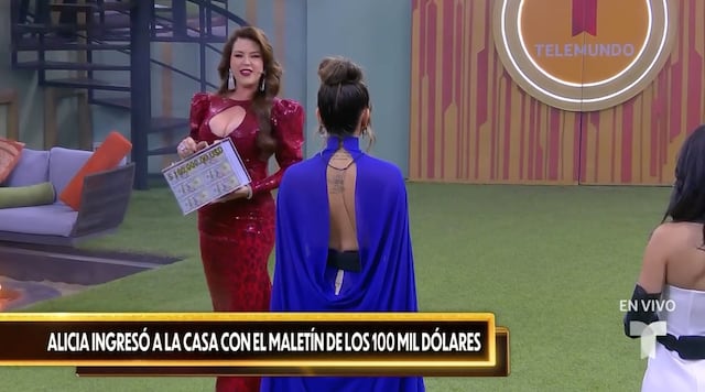 Alicia Machado entra a “LCDLF All Stars” con nuevo maletín y enfrenta a Niurka Marcos