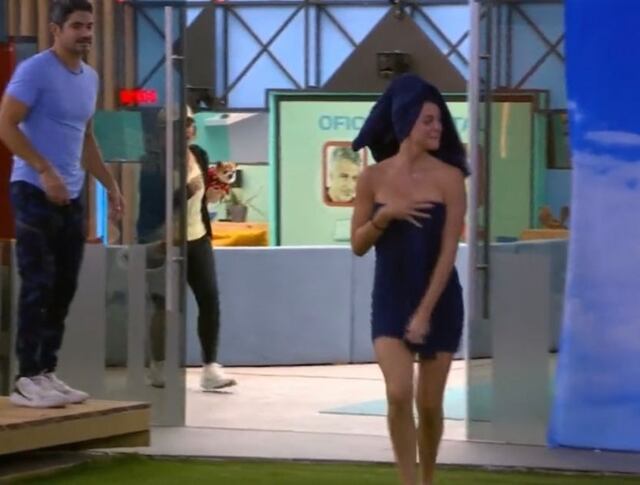 “La casa de los famosos 3″: Le toca a Madison salir en toalla para realizar prueba