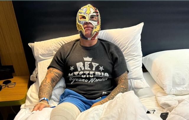 Rey Mysterio es sometido a una nueva operación de rodilla