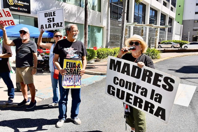 Protestan frente al consulado de Israel para exigir la libertad de Zuleyka Morales Rivera