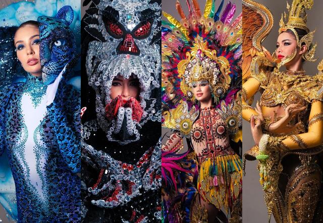 Los extravagantes trajes de fantasía de Miss Grand International 2023