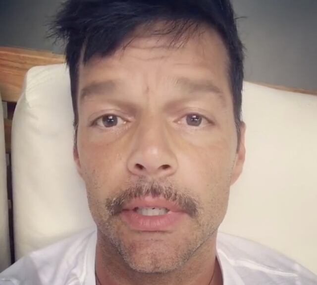 Preocupado Ricky Martin ante posible paso de Irma por P.R.