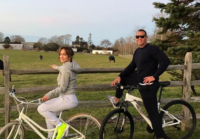 Así pasaron el día de Acción de Gracias JLo y ARod