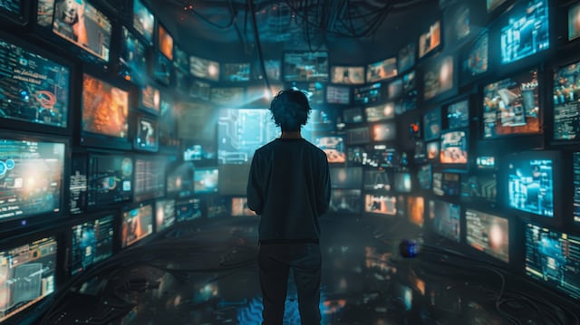 Importante feria tecnológica arranca en Las Vegas con televisores de última generación impulsados por IA