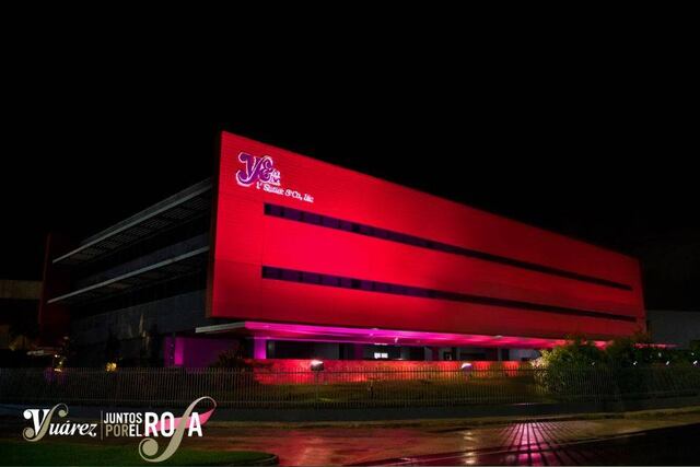 V. Suárez &amp; Co., Inc se enciende de Rosa por el Cáncer de Seno