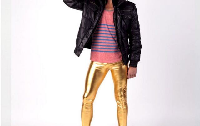 Llegan los meggings: leggings para hombres