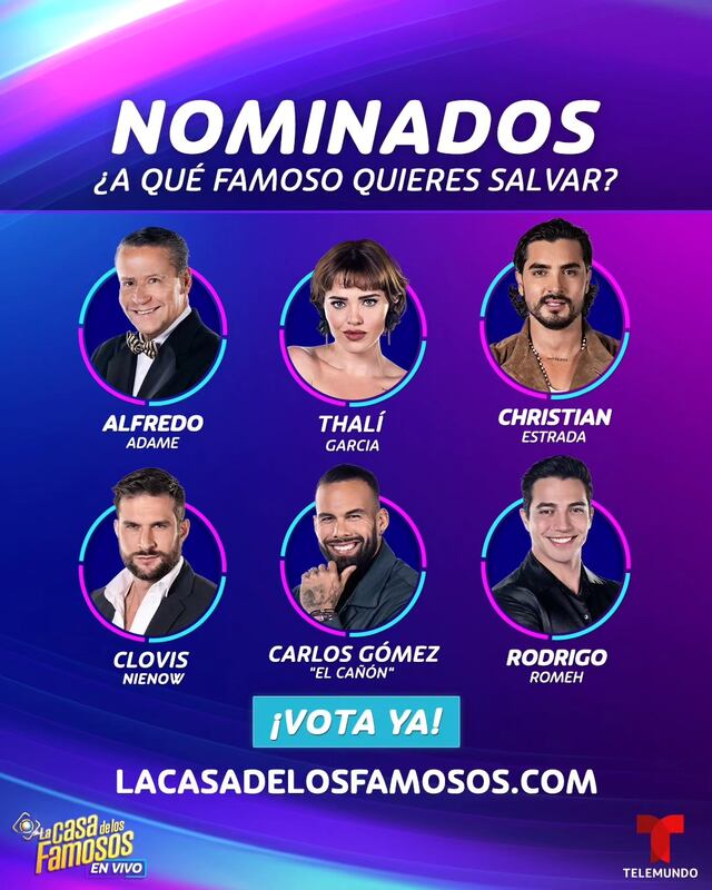 Maripily se salva: Estos son los primeros nominados de “La casa de los famosos 4″