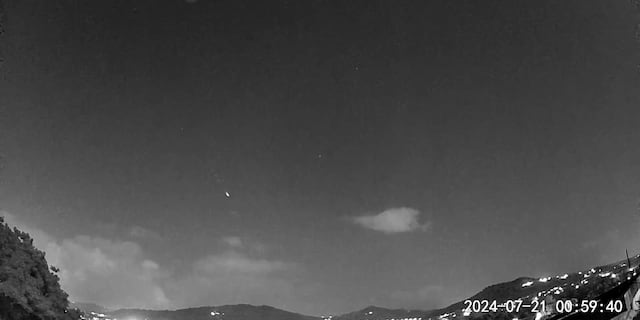 VIDEO: Capturan lo que podría ser un meteoro iluminando el cielo de Puerto Rico