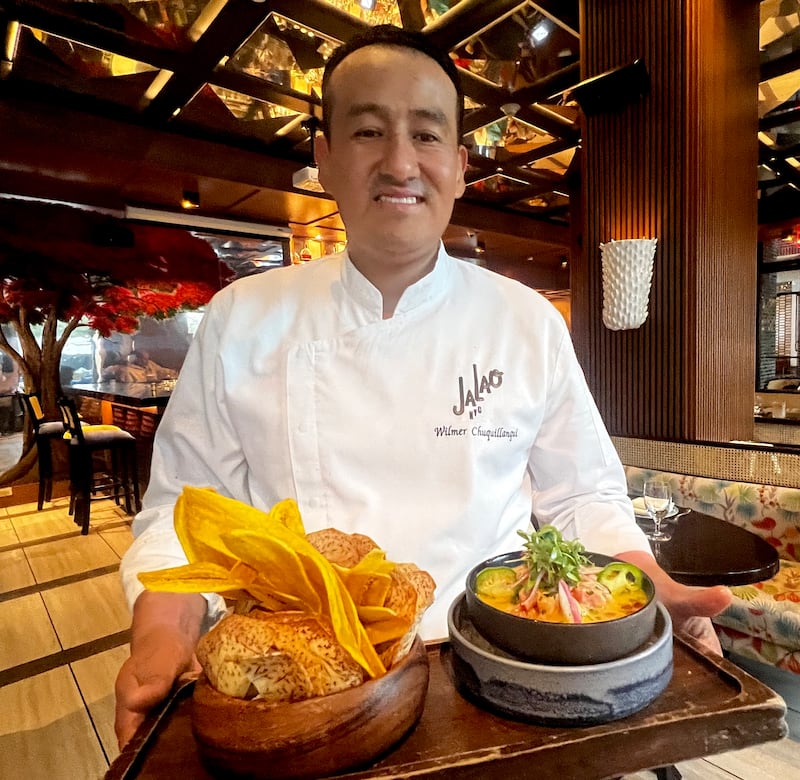 Wilmer Chuquillanqui, chef ejecutivo de Jalao NYC.