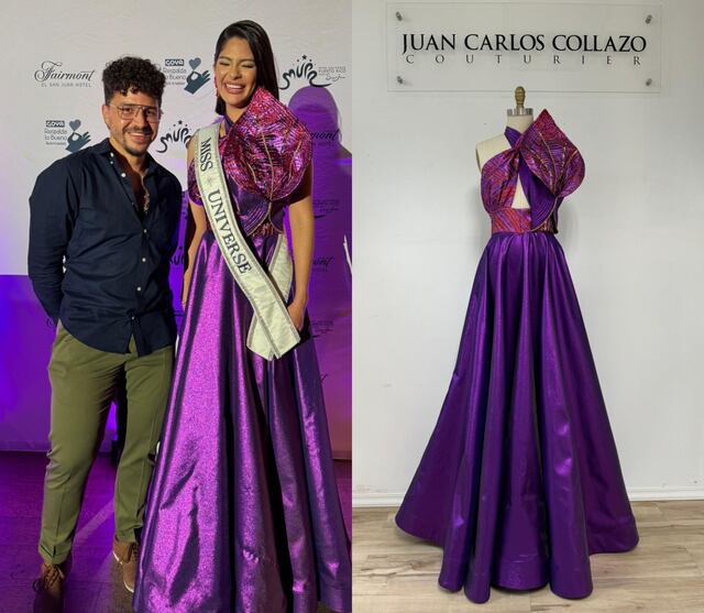 Sheynnis Palacios brilla con espectacular pieza de diseñador boricua durante su estancia en la isla