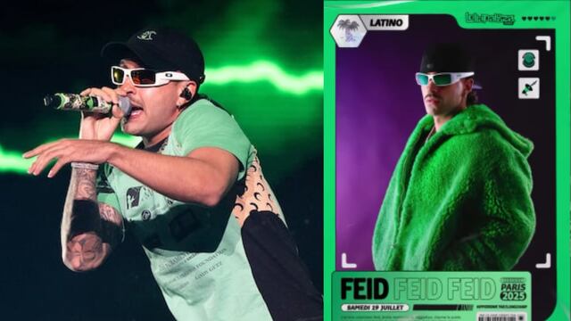 Feid estará en el Festival Lollapalooza en París