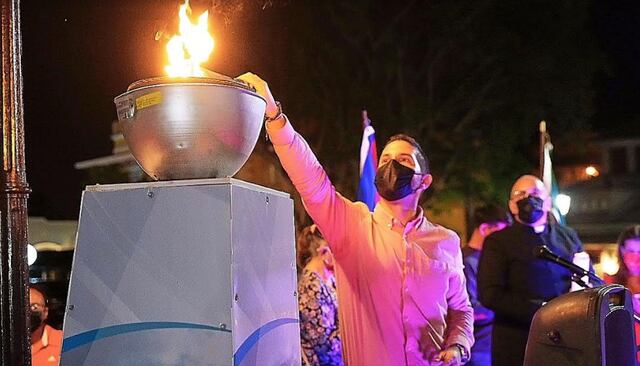 San Germán enciende "La antorcha de la fe y esperanza"