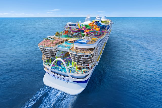 Anuncian llegada del megacrucero ‘Hero of the Seas’ a Puerto Rico, realizará cinco visitas entre 2027 y 2028