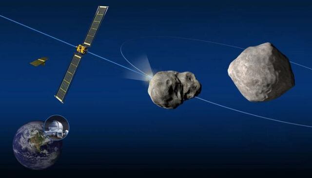 Nave espacial impactará un asteroide para probar si puede desviarlo