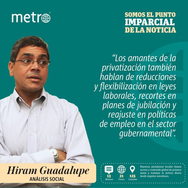 Errada política privatizadora
