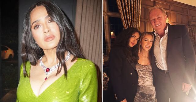 “Despeinada y en pijama”: hija de Salma Hayek reaparece con su look “más puro” y divide al internet