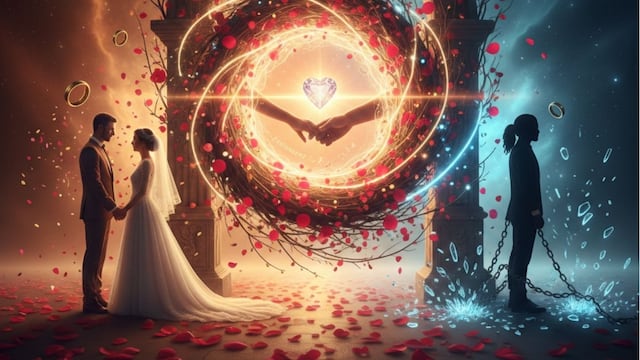 San Valentín como portal energético: bodas, rupturas y compromisos marcados por estas fechas
