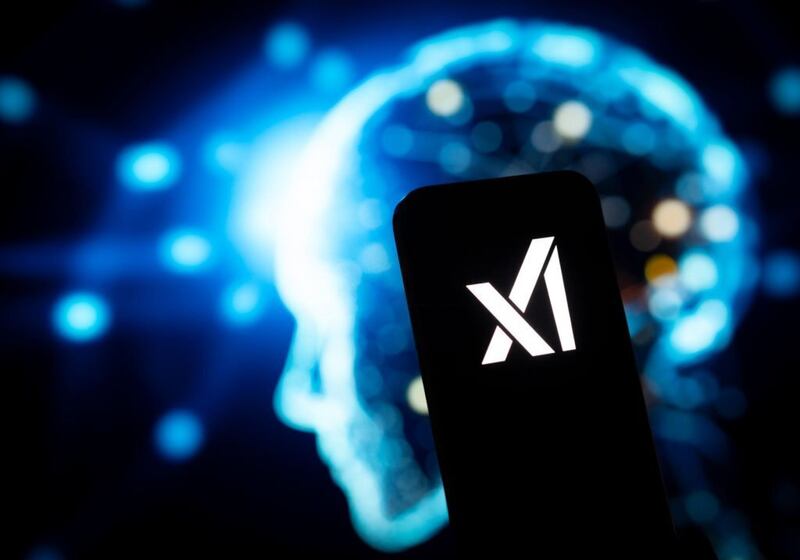 Logo de la empresa de Inteligencia Artificial de Elon Musk