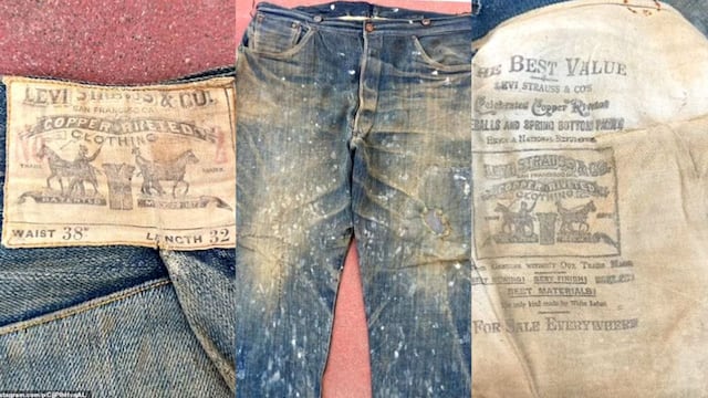 Venden un par de jeans Levi’s de la década de los 80 por $87,000