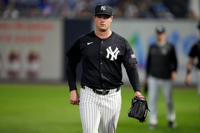 Gerrit Cole estará sin lanzar por múltiples semanas