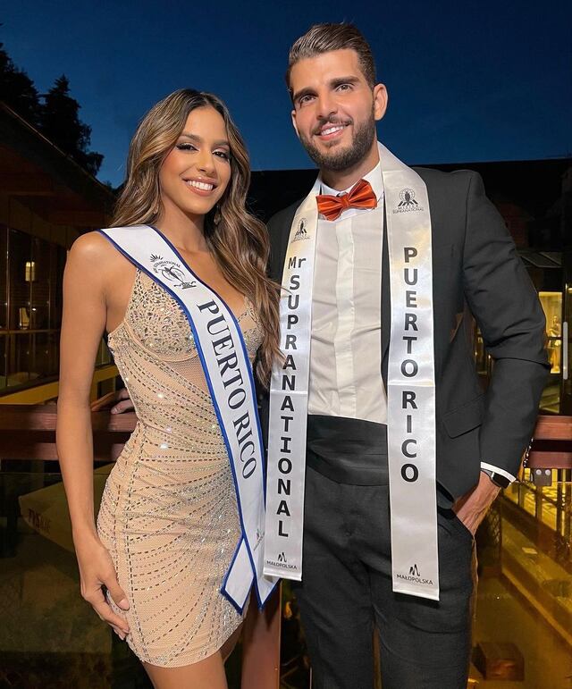 Camille Fabery y Rafael Pagán se lucen en las preliminares de Miss y Míster Supranational 2023 en Polonia