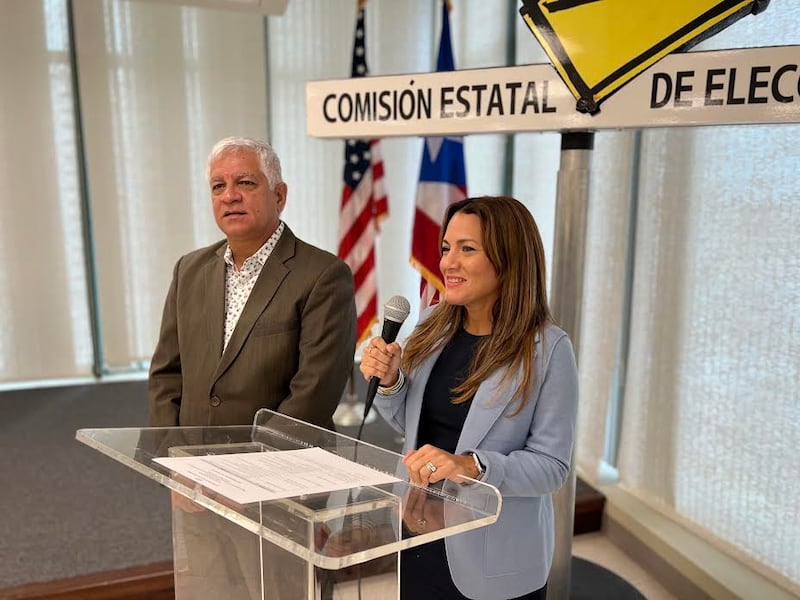 Vanessa Santo Domingo, comisionada electoral del PNP.