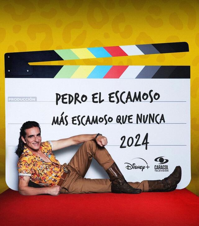 Secuela de “Pedro, El Escamoso” llegará a Disney Plus en el 2024