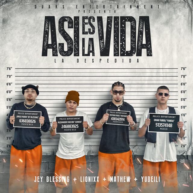 Jey Blessing, Lionixx, Mathew y Yubeili estrenan el tema “Así es la vida (La Despedida)”