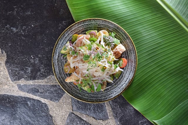 Sabrosa cocina rústica puertorriqueña