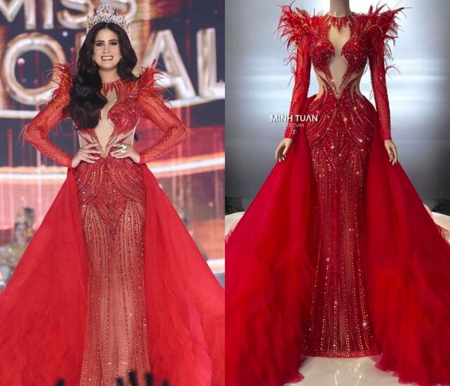 Miss Global: Historia del vestido de Ashley Meléndez en su entrega de corona en Tailandia