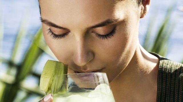 ¿Antes de dormir es bueno tomar vinagre de manzana?