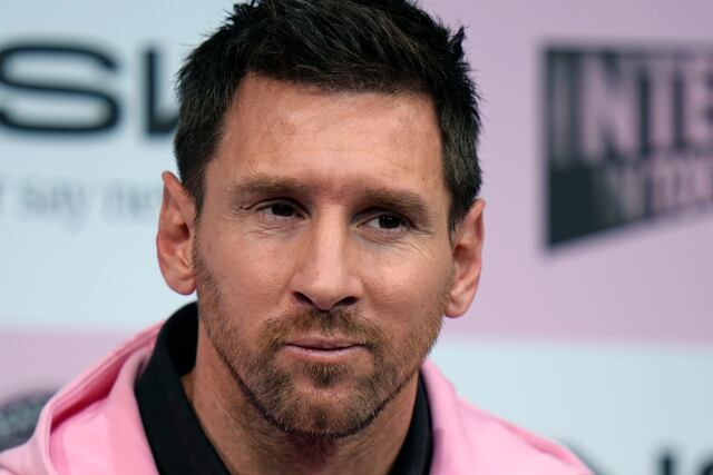 Messi dice sentirse mejor y espera estar en el partido del Inter Miami en Japón