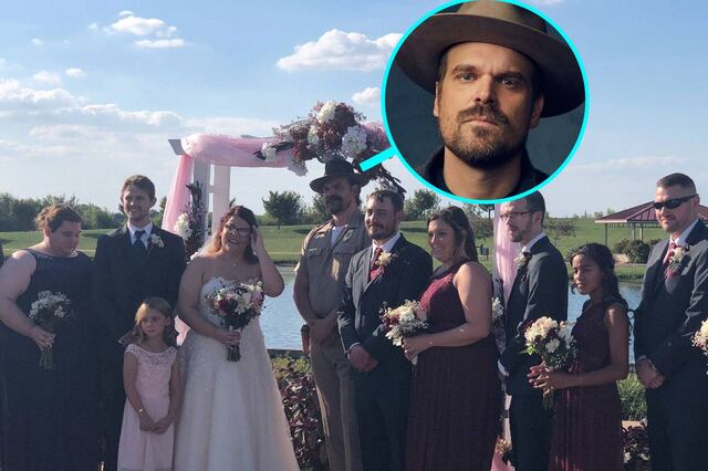 Protagonista de 'Stranger Things' cumple promesa a pareja de fans y los termina casando