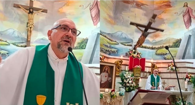 Muere sacerdote en Ecuador tras caerle una cruz durante una misa