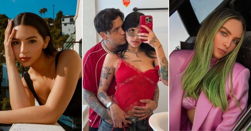 En redes sociales se rumora que Christian Nodal está en una relación con Ángela Aguilar