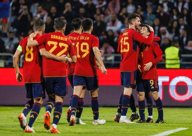 España gana ante Jordania antes del mundial