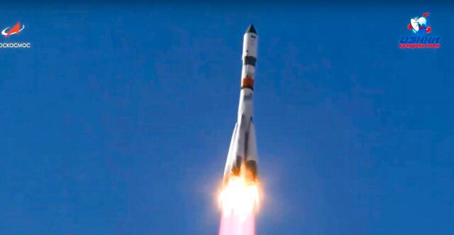 Nave de carga rusa llega a la Estación Espacial