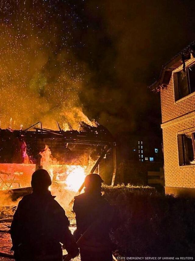 Al menos dos muertos y cinco heridos en un ataque ruso sobre Kiev