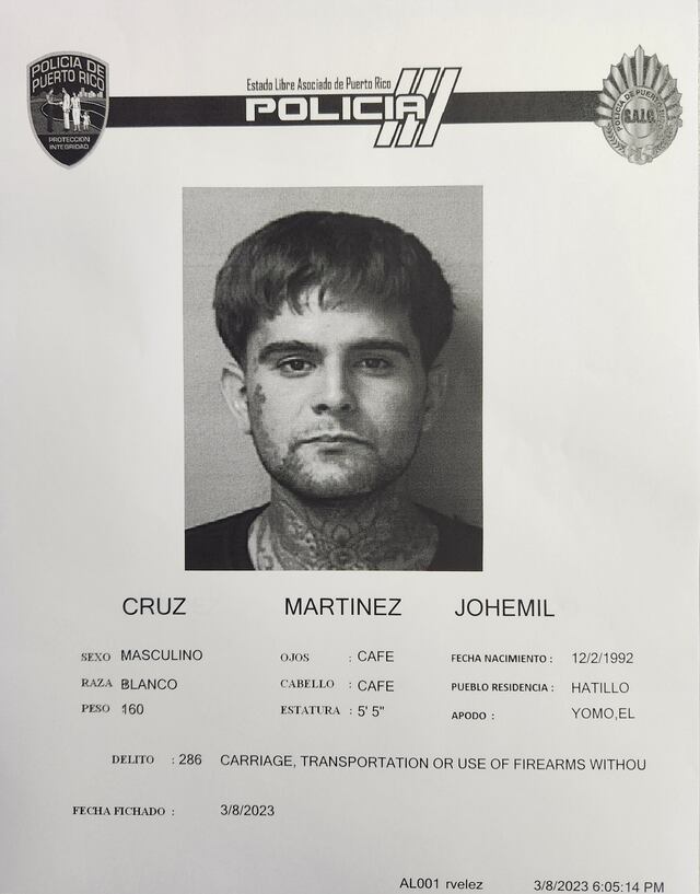 Radican cargos contra “Yomo” por “carjacking” en Hatillo