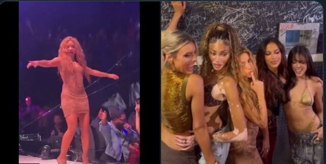 Shakira vive momento incómodo con su vestido en grabación en Miami