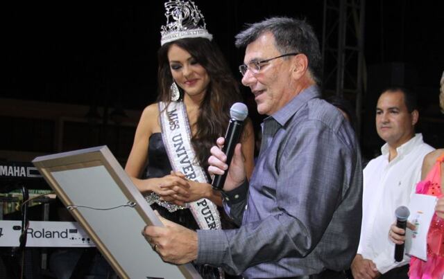 Isabela recibe a Miss Puerto Rico Universe