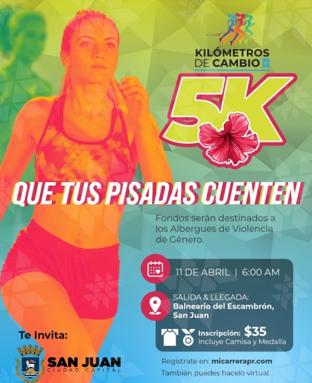 Celebrarán 5K en apoyo a sobrevivientes de violencia doméstica